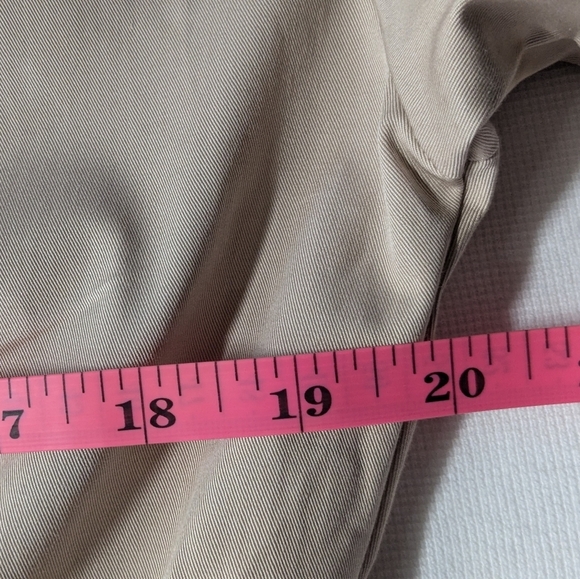 NWT ZARA Gabardine Jumpsuit Trench Camel Sand Beige Size Small - Picture 13 of 16